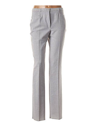 Pantalon slim taille élastique taille normale gris PAUPORTÉ femme
