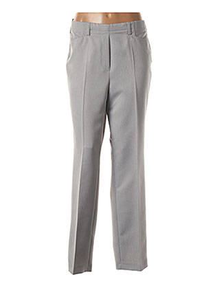 Pantalon slim taille élastique taille normale gris GERKE MY PANTS femme