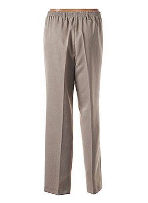 Pantalon slim taille élastique taille normale marron GERKE MY PANTS femme