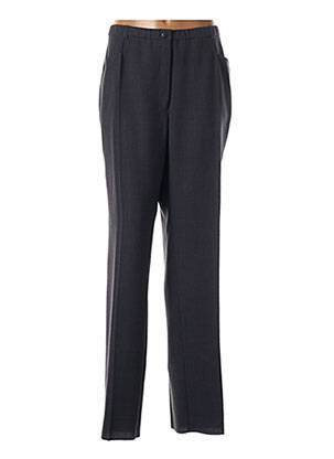 Pantalon droit taille élastique taille normale bleu PAUPORTÉ femme