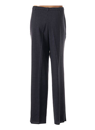 Pantalon droit taille élastique taille normale bleu PAUPORTÉ femme