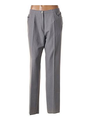 Pantalon slim taille haute taille haute gris GRIFFON femme