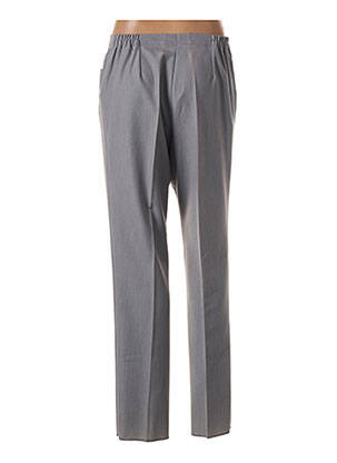Pantalon slim taille haute taille haute gris GRIFFON femme