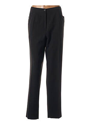 Pantalon slim taille haute taille haute noir GRIFFON femme