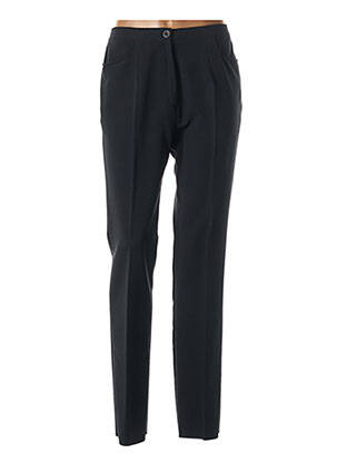 Pantalon slim taille haute taille haute bleu GRIFFON femme