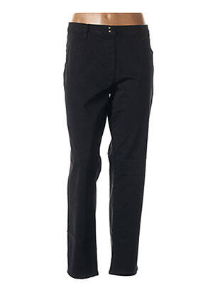 Jegging tissage popeline taille normale noir EAST DRIVE femme