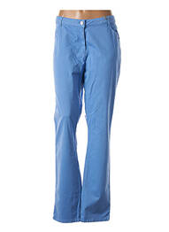 Pantalon slim broderie rivets taille normale bleu DIANE LAURY femme