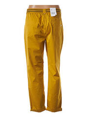 Pantalon droit jaune EAST DRIVE pour femme seconde vue