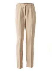 Pantalon slim beige SYM pour femme seconde vue