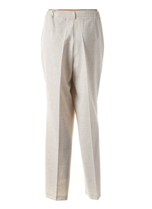 Pantalon droit beige GERKE MY PANTS pour femme