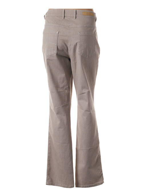 Pantalon droit gris GERKE MY PANTS pour femme