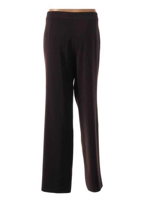 Pantalon droit marron CHRISTIAN MARRY pour femme