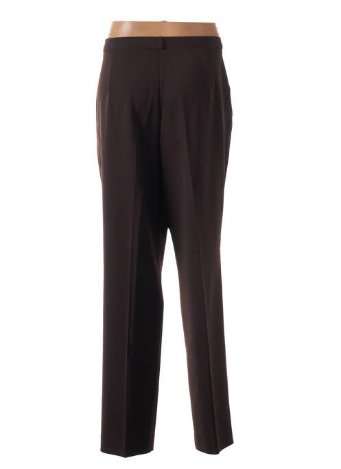 Pantalon droit marron SYM pour femme