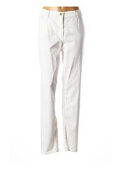 Pantalon droit blanc ATELIER GARDEUR pour femme seconde vue