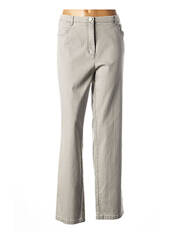 Pantalon droit gris TONI DRESS pour femme seconde vue