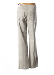 Pantalon droit gris TONI DRESS pour femme seconde vue