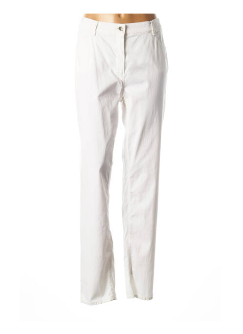 Pantalon droit blanc ATELIER GARDEUR pour femme