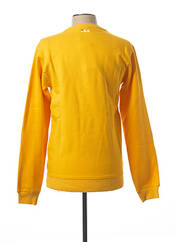 Sweat-shirt jaune FLABETICS pour homme seconde vue