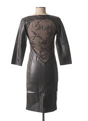 Robe mi-longue noir SUGGEST pour femme seconde vue