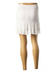 Jupe courte blanc SUGGEST pour femme seconde vue