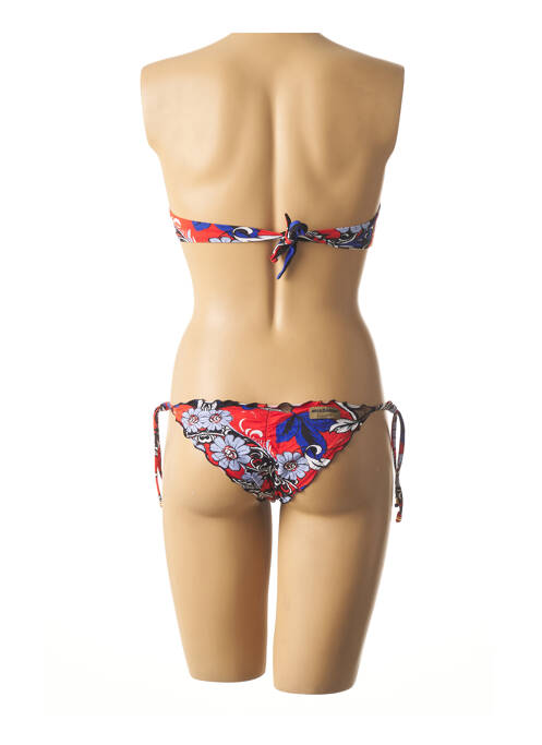 Maillot de bain 2 pièces bleu MISS BIKINI pour femme