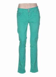 Jeans coupe droite taille basse taille basse vert LTB femme