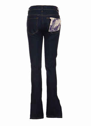 Jeans coupe slim slim taille basse bleu DENIMOOD femme