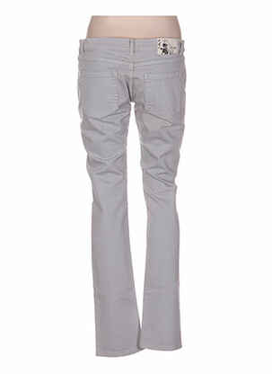 Jeans coupe droite taille basse taille basse gris SANDRO femme