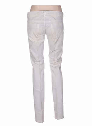 Jeans coupe droite taille basse taille basse gris NFY femme