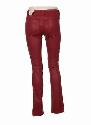 Pantalon slim taille normale taille normale rouge WAS femme