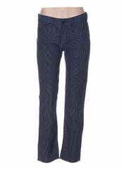 Pantalon droit bleu DENIMOOD pour femme seconde vue
