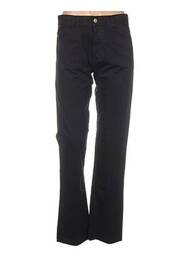 Pantalon slim taille normale taille normale noir ACQUAVERDE femme