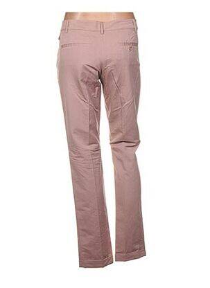 Pantalon slim taille normale taille normale rose AMERICAN RETRO femme