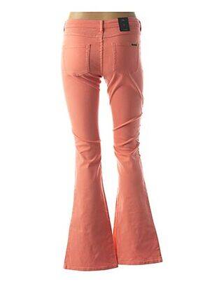 Jeans bootcut sélection denim taille basse orange SCOTCH & SODA femme
