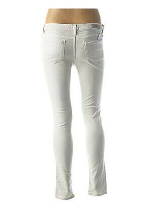 Jeans coupe slim slim taille basse gris REIKO femme