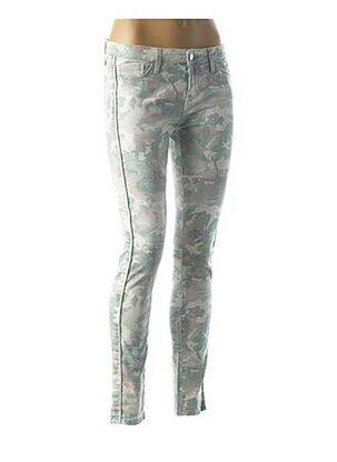 Pantalon slim taille basse taille basse vert IRO femme
