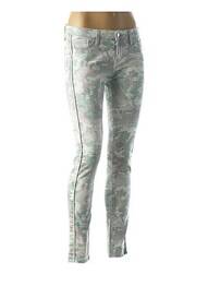 Pantalon slim taille basse taille basse vert IRO femme