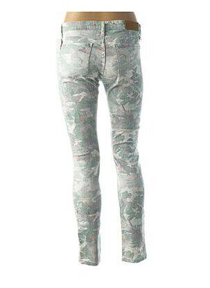 Pantalon slim taille basse taille basse vert IRO femme