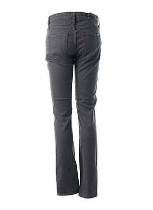 Pantalon slim taille basse taille basse gris ACQUAVERDE femme