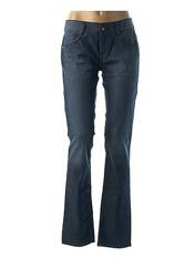 Jeans coupe droite bleu ACQUAVERDE pour femme seconde vue