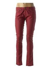Pantalon slim rouge purple and pink pour femme seconde vue