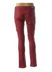 Pantalon slim rouge purple and pink pour femme seconde vue