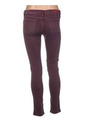 Pantalon slim violet REIKO pour femme seconde vue