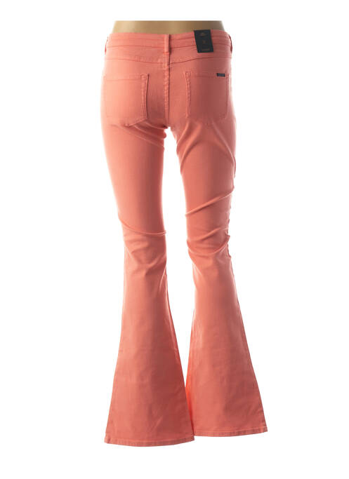 Jeans bootcut sélection denim taille basse orange SCOTCH & SODA femme