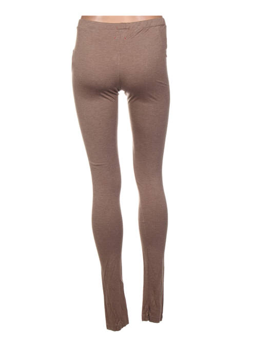 Legging marron ZOETEE'S pour femme