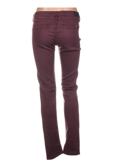 Pantalon slim violet REIKO pour femme
