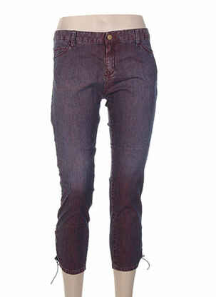 Pantacourt taille basse taille basse rouge ACQUAVERDE femme