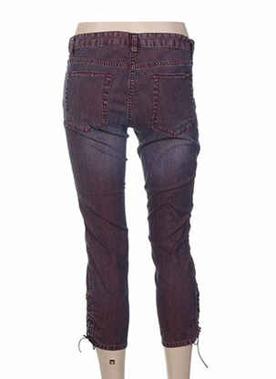 Pantacourt taille basse taille basse rouge ACQUAVERDE femme