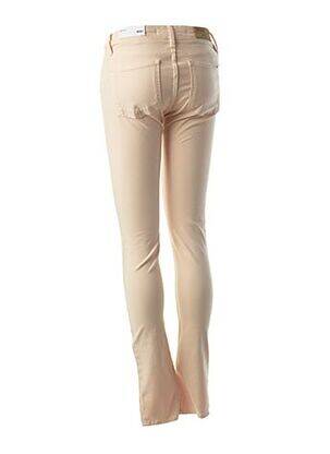 Pantalon slim skinny taille normale rose REIKO femme