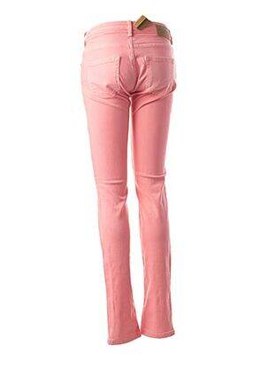 Jeans skinny taille basse taille basse rose MAISON SCOTCH femme